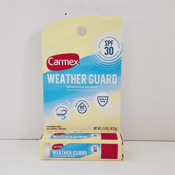 🍭7/$15 Carmex Weather Guard + SPF 30 - Picture 1 of 8